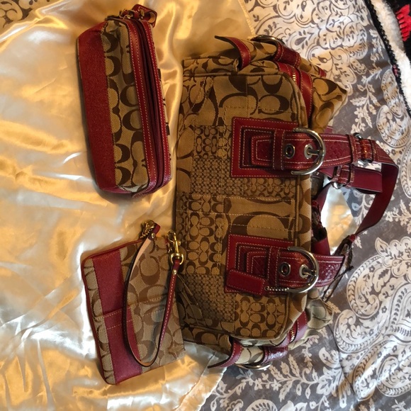 Coach patchwork bag
